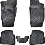 Mega Oto Market Rizline 3D Oto Paspas Siyah Renk Skoda Fabia1999 - 2007 ile uyumlu