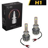 Mega Oto Market Slim LED Silver Edition Xenon Far Lambası Beyaz Renk 2s H1 Soket ile Uyumlu