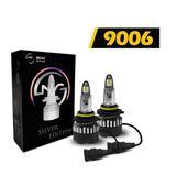 Mega Oto Market Slim Led Silver Edition Xenon Far Lambası Beyaz Renk Csp 9006 Soket Ile Uyumlu
