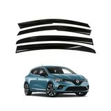 Mega Oto Market Sunpleks Siyah Krom Cam Rüzgarlığı Renault Clio 5 2020-2024 İle Uyumlu