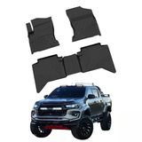 Mega Oto Market Toyota Hilux 2015 ve Üstü Uyumlu Siyah 4.5D Oto Havuzlu Paspas