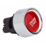 Mega Oto Market Universal Araç Start Stop Butonu Kırmızı Led Işıklı Engine Start Düğmesi