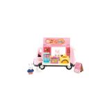 Mega Oyuncak Bay Dreamy Mini Fast Food Karavanı Okul Seti Pembe Taşınabilir Oyun Seti