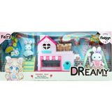 Mega Oyuncak Bay Dreamy Mini Tavşan Kaydıraklı Park Oyun Seti - Çok Renkli