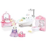 Mega Oyuncak By Dreamy Mini Tavşan Büyük Banyo Oyun Seti-Mga