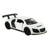 Mega Oyuncak Die Cast Metal Çek Bırak Beyaz Spor Araba