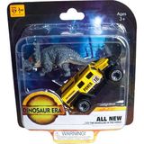 Mega Oyuncak Die Cast Metal Hummer Benzeri Araba ve Triceratops
