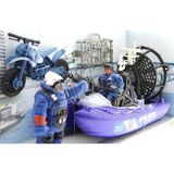 Mega Oyuncak Hovercraft ve Motorlu Polis Timi Oyun Seti