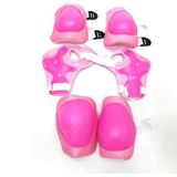 Mega Oyuncak Mega Dizlik Dirseklik Eldiven Koruyucu Sport Set Q830-9 - Pembe