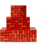 Mega Oyuncak Megacraft Manyetik Bloklar 9 Parça Tuğla Desenli