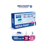 Mega Paket Bebek Burun Temizleme Aspiratörü 10 Yedek Uç ve Burun Temizleme Şırıngası cok-renkli