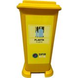 Mega Sıfır Atık Kutusu Plastik Için Geri Dönüşüm Kutusu 70 Lt Sıfır Atık Yönetmeliğine Uygun