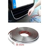 MEGAHAWK 3D KROM Dekoratif Nikelaj Şerit Çıta 9mm X 10 Metre