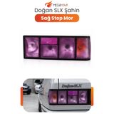 MEGAHAWK Tofaş Doğan Şahin Sağ Stop Lambası Mor Slx Uyumlu Arka Stop Farı Komple Sağ
