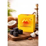 MEGAHED GOLD | Nargile ve Barbekü Kömürü | 100% Hindistan Cevizi, 1 kg