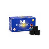 MEGAHED Gold Professional Hookah Nargile Kömürü 27 mm – 54 Adet