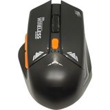 Megamus Kablosuz 2.4g Rgb Renkli Şarj Edilebilinir 1600 Dpı Wireless Mouse - Siyah