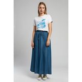 Megan Kadın Jean Etek Denim - Mavi