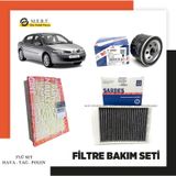 Megane 2 - 1.6 16v Filtre Bakım Seti Hava-Yağ-Karbonlu Polen