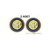 Megas Etiket Ütü ile Yapışan "" Futbol Takımı Dokuma Arma/Yama Inter Milan