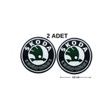 Megas Etiket Ütü ile Yapışan "" Logo Dokuma Arma/Yama Skoda