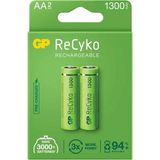 MegaSepet Gp Recyko 1300MAH Aa Şarj Edilebilir Kalem Pil 2'li Paket - 1 Adet