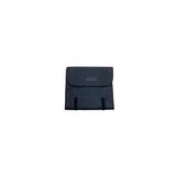 Megass Dekor Deri Kumaş Siyah Renk 64 / 25 Cm Küpe Sergileme Seyahat Çantası