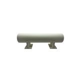 Megass Dekor Küçük Boy Süet Kumaş Krem Renk 30 Cm Ayaklı Taç Standı