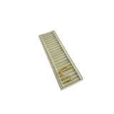 Megass Dekor Yerli Üretim Süet Kumaş Krem Renk 35/11 Cm Kelepçe-Bileklik Sergileme Standı