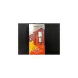 Megatech T05-M24 Renkli 2.4A 2Usb Çelik Araç Şarj Aleti - Gümüş