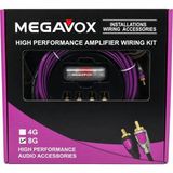Megavox Amfi Kablo Seti 8 Ga - Y Kablo Hediyeli - Kaliteli Anfi Kablosu Seti - Tam Set