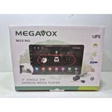 Megavox Ince Kasa Android Double Teyp 9" QLED 2 Ram 32 Hafıza – Aşağı Yukarı Ayarlanan Tofaş Android Ekranlı Teyp - Park Kameralı - Siyah