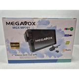 Megavox Ince Kasa Double Teyp - Megavox Aşağı Yukarı Ayarlanan Ekranlı Tofaş Teyp - Park Kameralı - Siyah