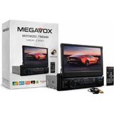Megavox MGX-181 4x60W 1080P 7İnç Indash Oto Teyp 4X55W Mirrorlink/ Mp5/Usb/Sd/Fm/Bt/Kumanda - Siyah