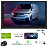 Megavox MGX-702 Android Double Dın 7 Inç 2+32GB Bt/usb/gps/radyo/ıps Ekran/geri Görüş Kamerası - Siyah