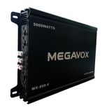 Megavox MX800.4 5000W 4x60W Rms 4 Kanal Oto Amfi