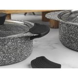 Megaw 2 Adet Isıya Dayanıklı Silikon Tutacak Tencere Tava Kulp Kapak Tutacağı Tutamaç 9x4 cm Kaliteli