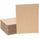 Megaw 50X70 Oluklu Mukavva Karton (36'lı Paket) 3mm - Düz Karton - Proje Kartonu - Tuval Kartonu