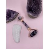Megaw Ametist Face Roller ve Aytaşı Gua Sha 2li Set