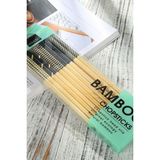 Megaw Bambu Chopstick Seti 10 Çift Siyah&beyaz