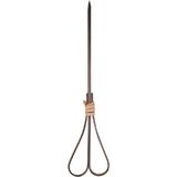 Megaw Bambu Kalp Kürdan SIYAH(12CM)100AD