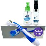 Megaw Dermaroller 0.50MM Mavi Işık Tedavili Titanyum 540 Iğneli Photon Derma Roller