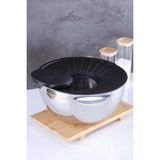 Megaw Karat 017117 Çelik 3 Parça Çelik Karıştırma Kabı - 28 cm FMA06512