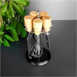 Megaw Mini Stantlı Rende Spatula Çırpıcı Kesici Mutfak Takımı 6 Set Set