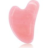 Megaw Pembe Kuvars Kalp Gua Sha Yüz Masaj Aleti
