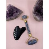 Megaw Sodalit Face Roller ve Oniks Gua Sha 2'li Set