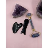 Megaw Sodalit Taşı Face Roller ve Gua Sha 3lü Set