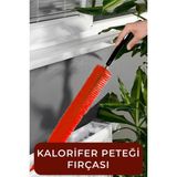 Megaw Turuncu Kalorifer Peteği Temizleme Fırçası