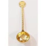 Megaw Yenimegaw 18 Adet Vintage El Yapımı Gold 3 Lü Şeker ve Ölçü Kaşığı Seti 715870