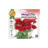 megcito Lisianthus (Lale Gül) Gelin Buketi Serisi - KIRMIZI (5 Tohum)